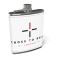 Leather Wrapped Hip Flask