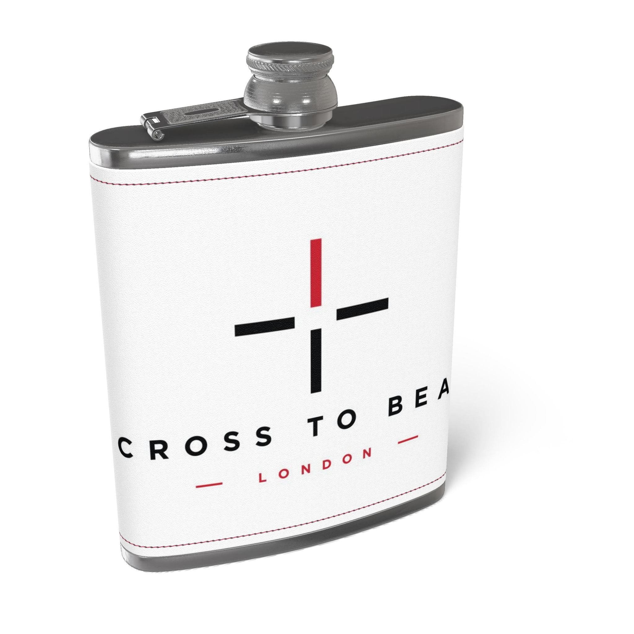 Leather Wrapped Hip Flask