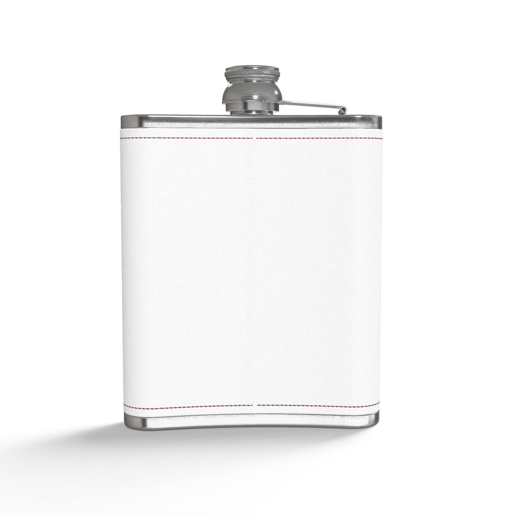 Leather Wrapped Hip Flask