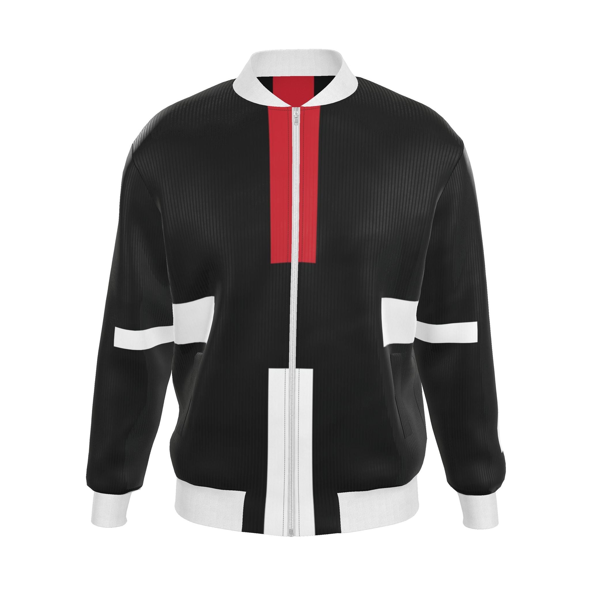 Mens Reversible Silk Bomber Jacket