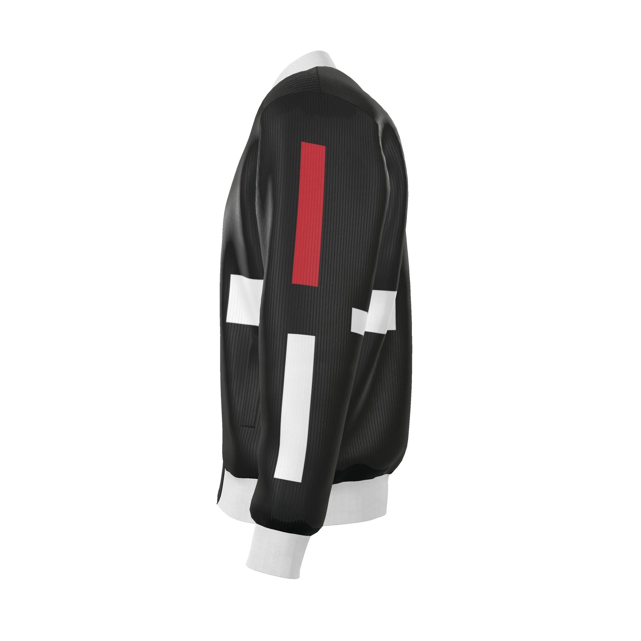 Mens Reversible Silk Bomber Jacket