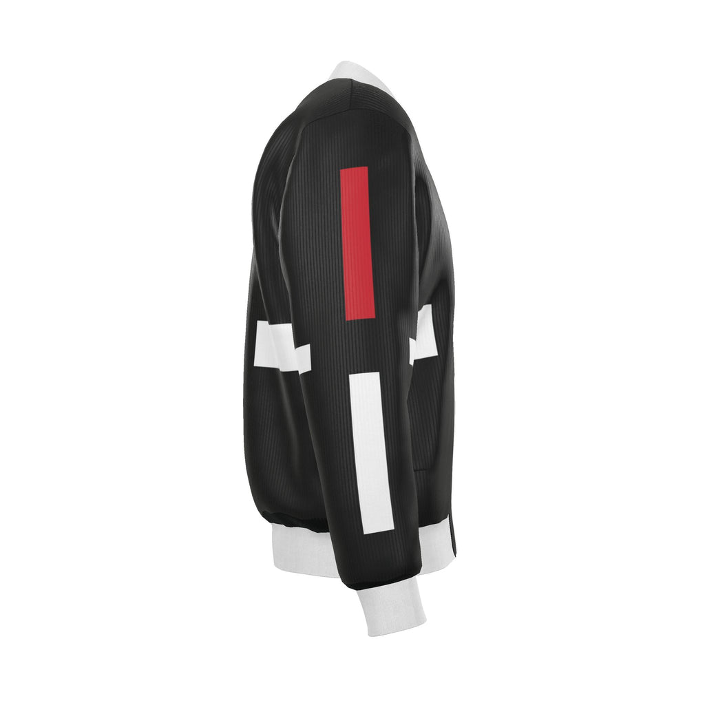 Mens Reversible Silk Bomber Jacket