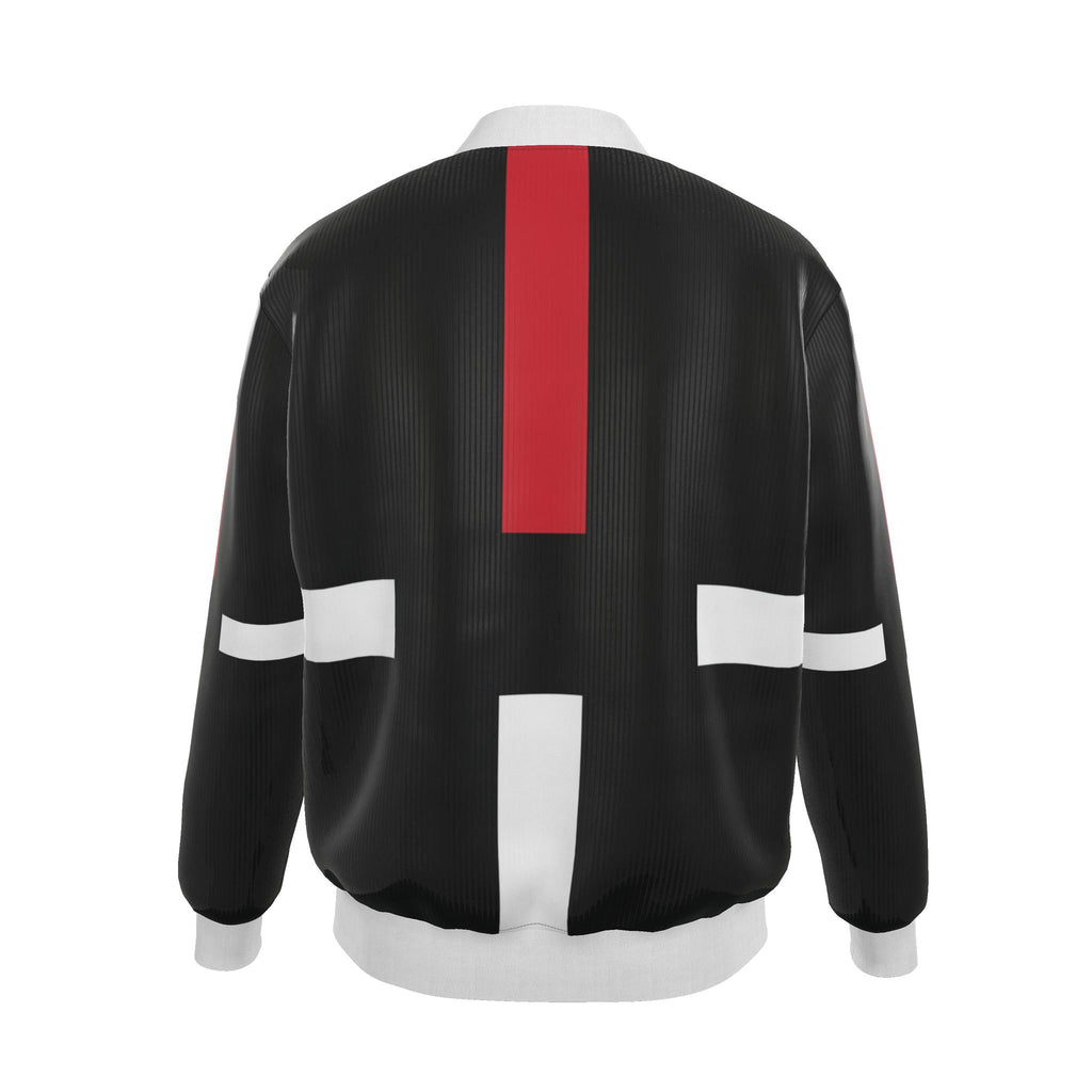 Mens Reversible Silk Bomber Jacket