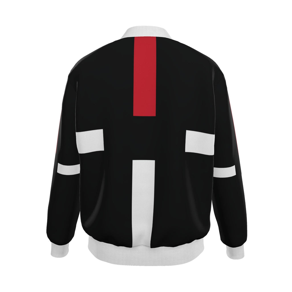 Mens Reversible Silk Bomber Jacket