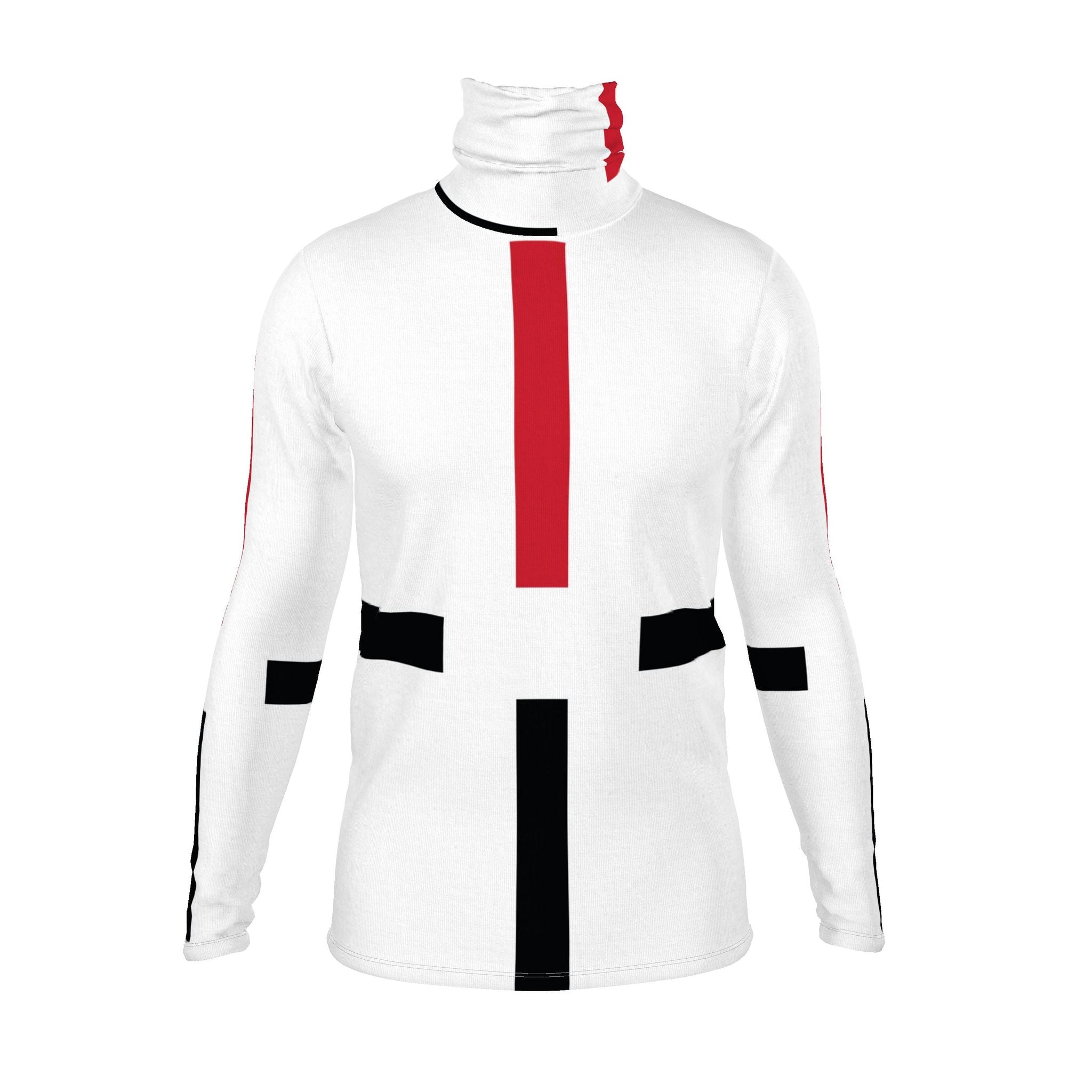 Mens slim fit roll neck