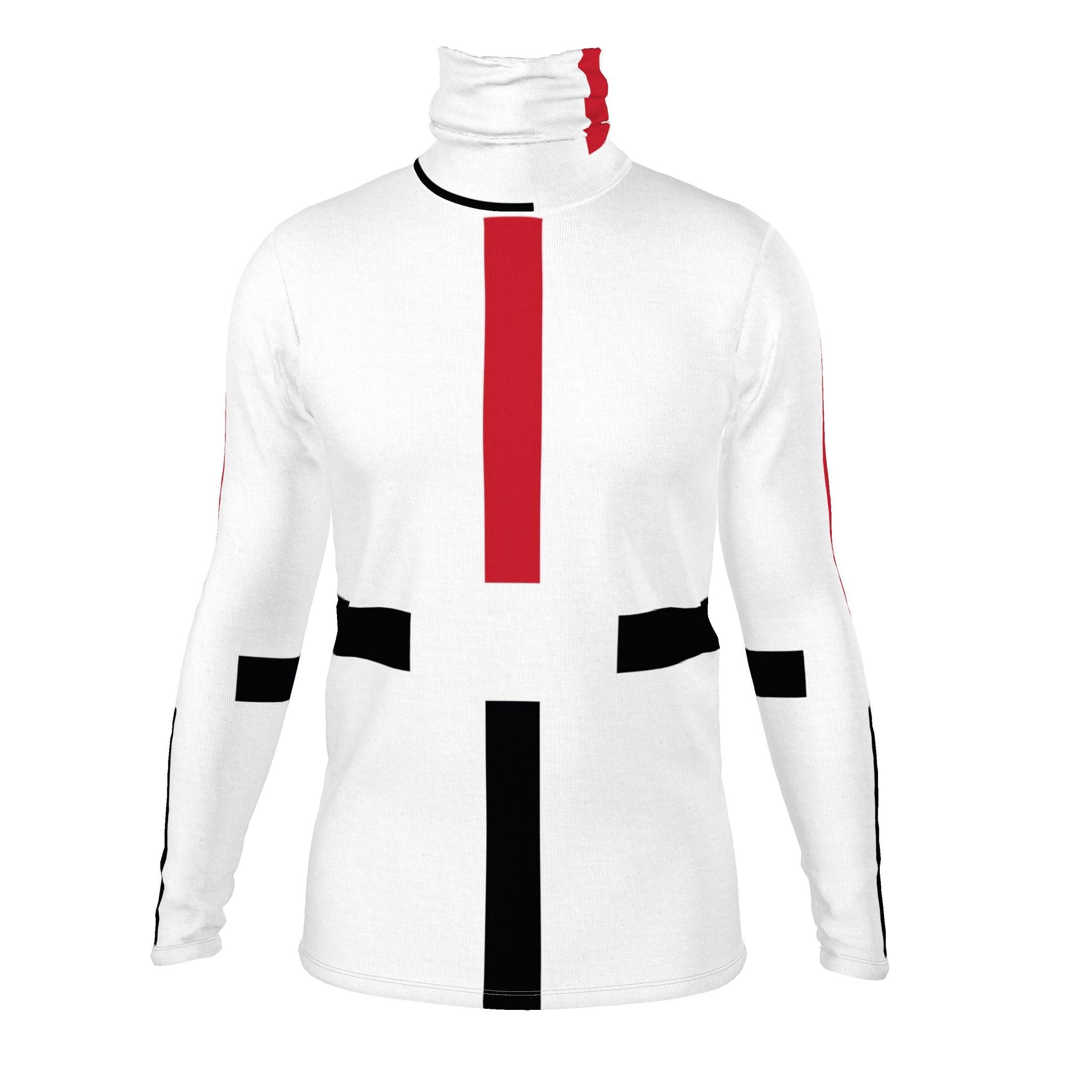 Mens slim fit roll neck