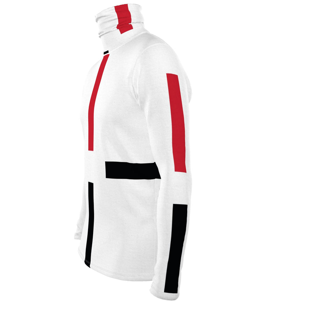 Mens slim fit roll neck
