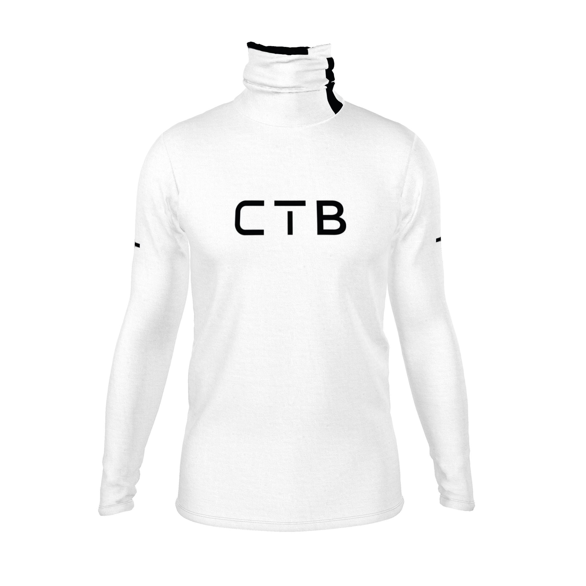 Mens slim fit roll neck