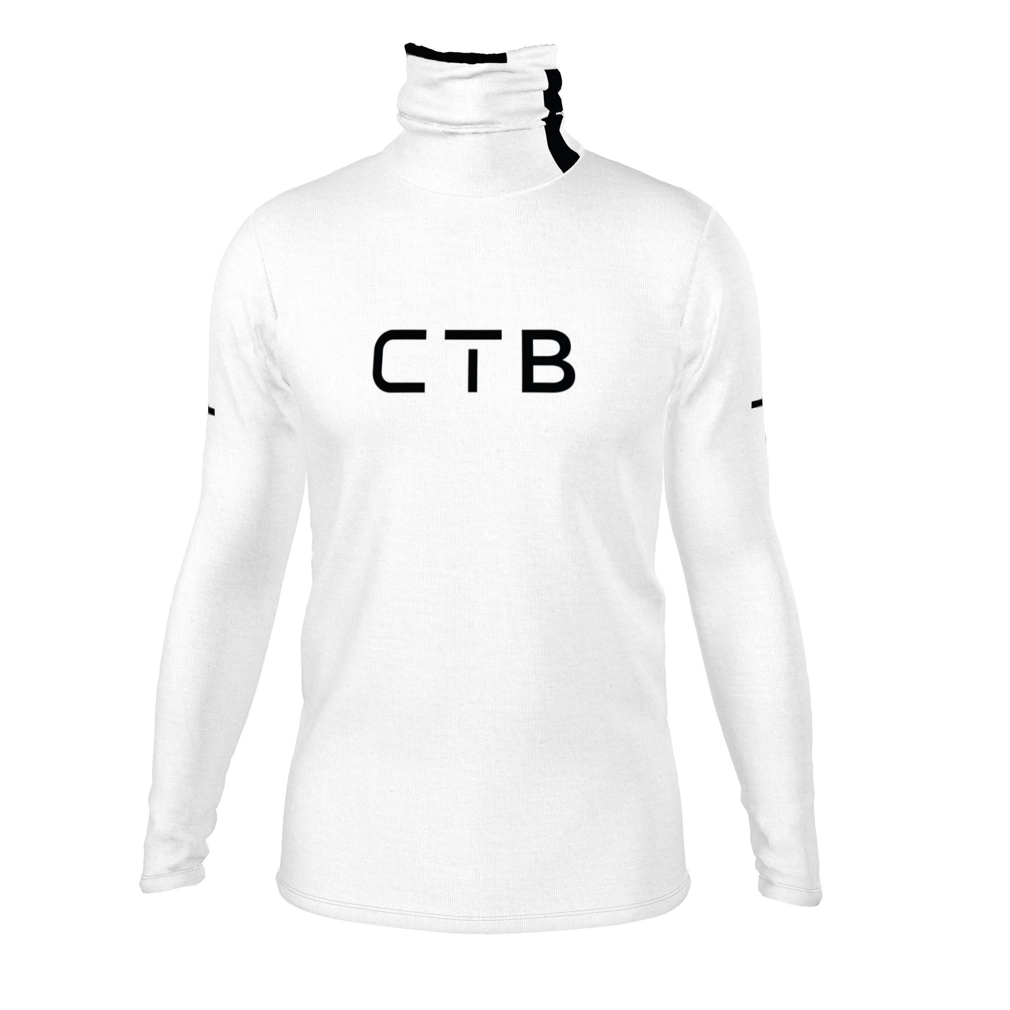 Mens slim fit roll neck