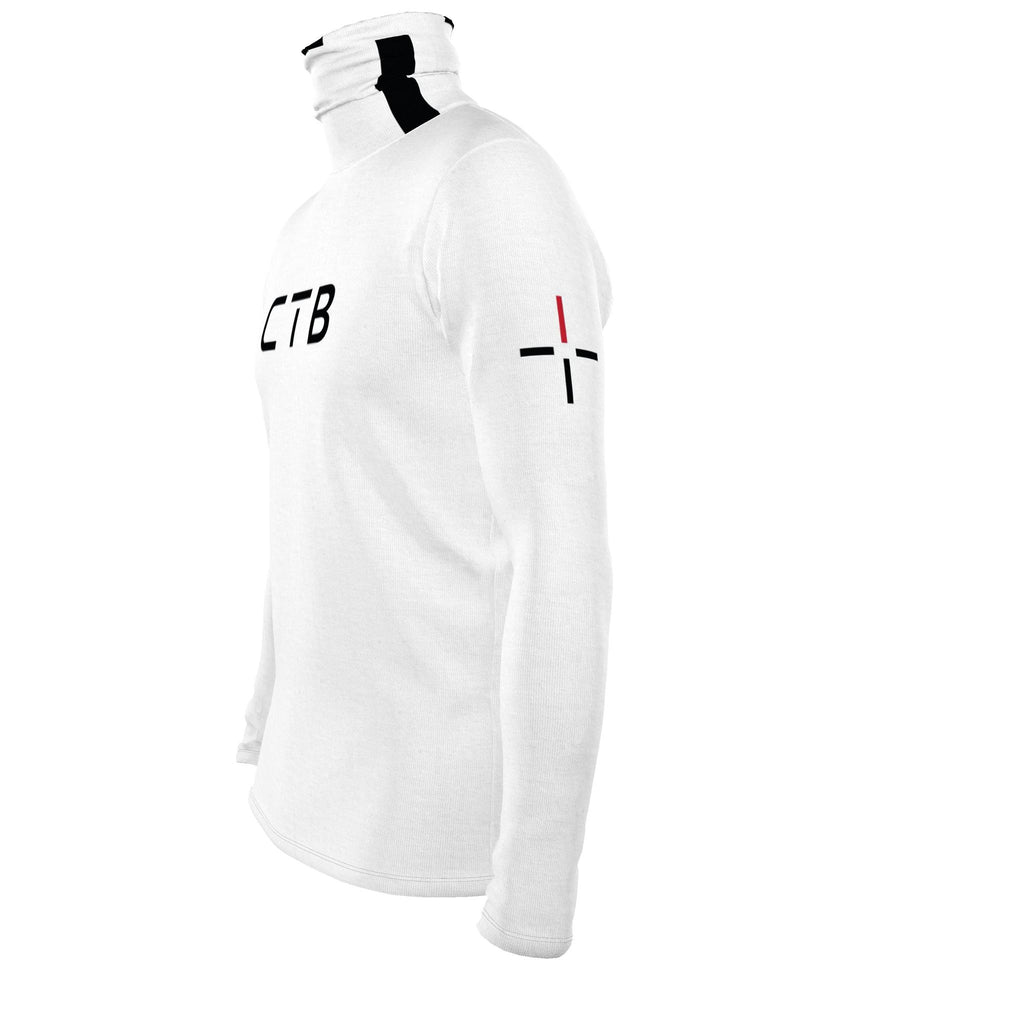 Mens slim fit roll neck