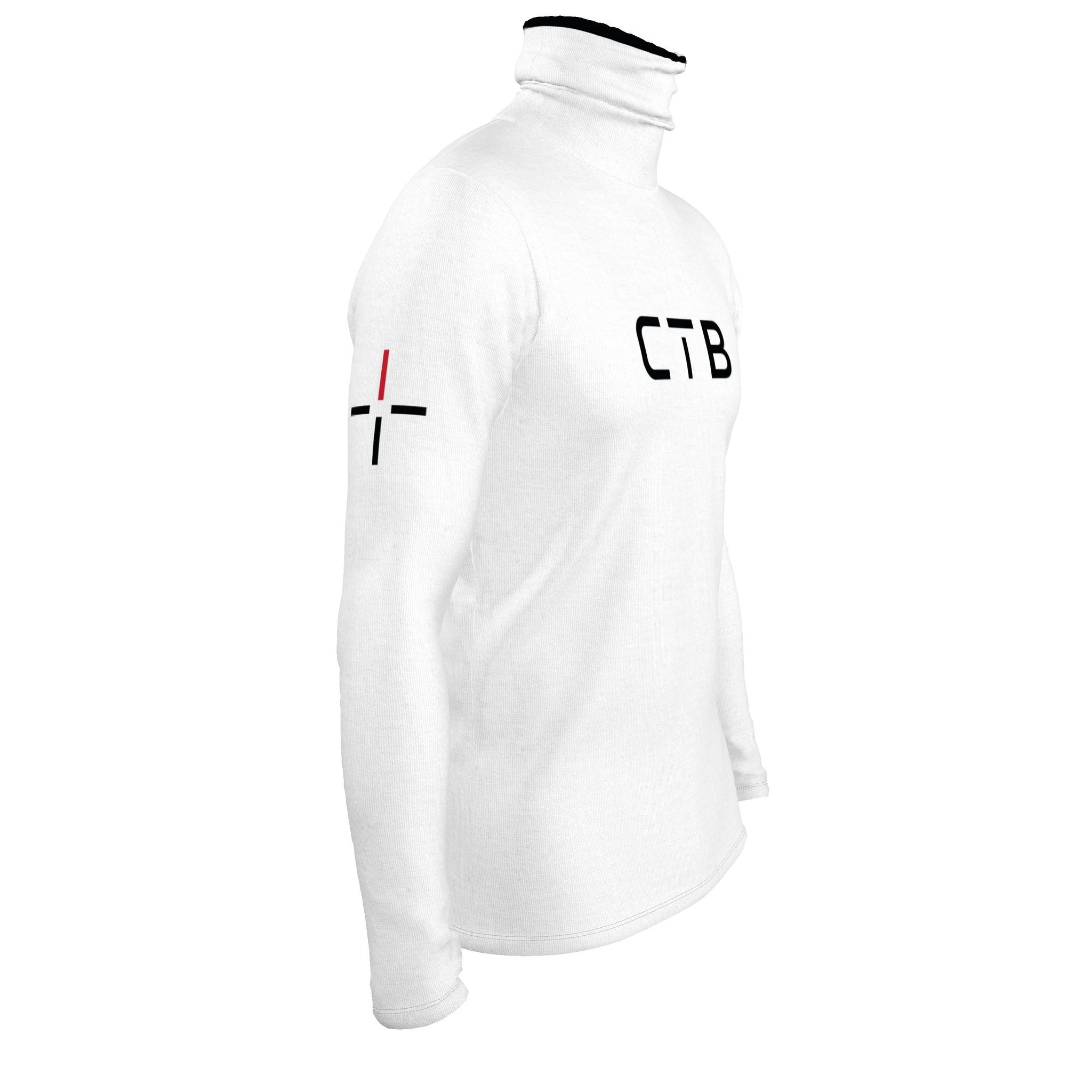 Mens slim fit roll neck