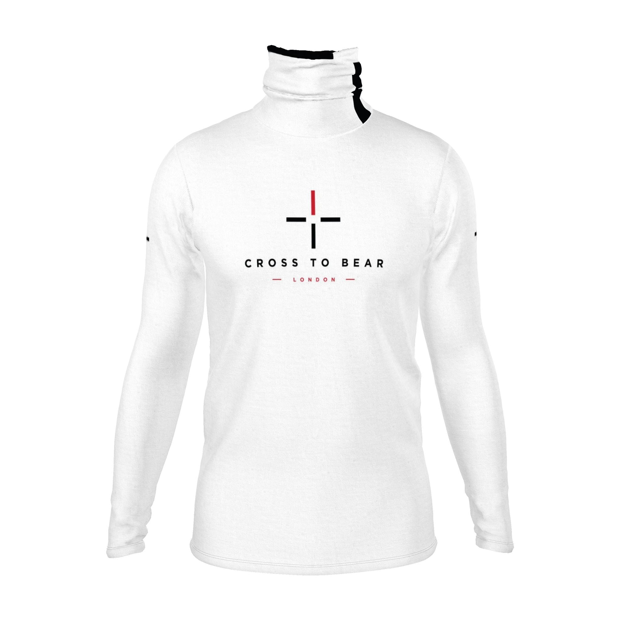 Mens slim fit roll neck