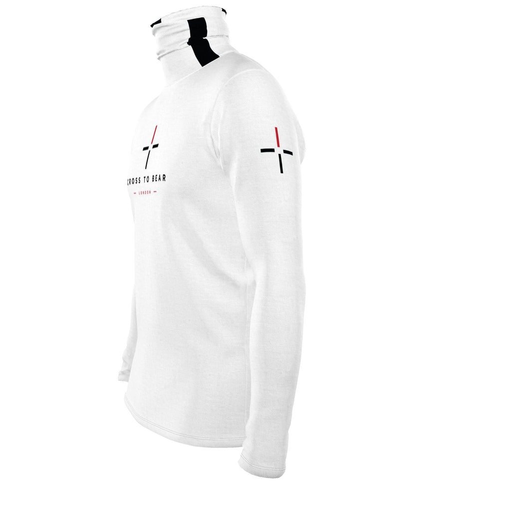 Mens slim fit roll neck