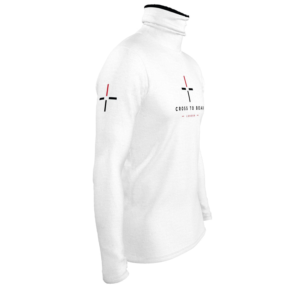 Mens slim fit roll neck