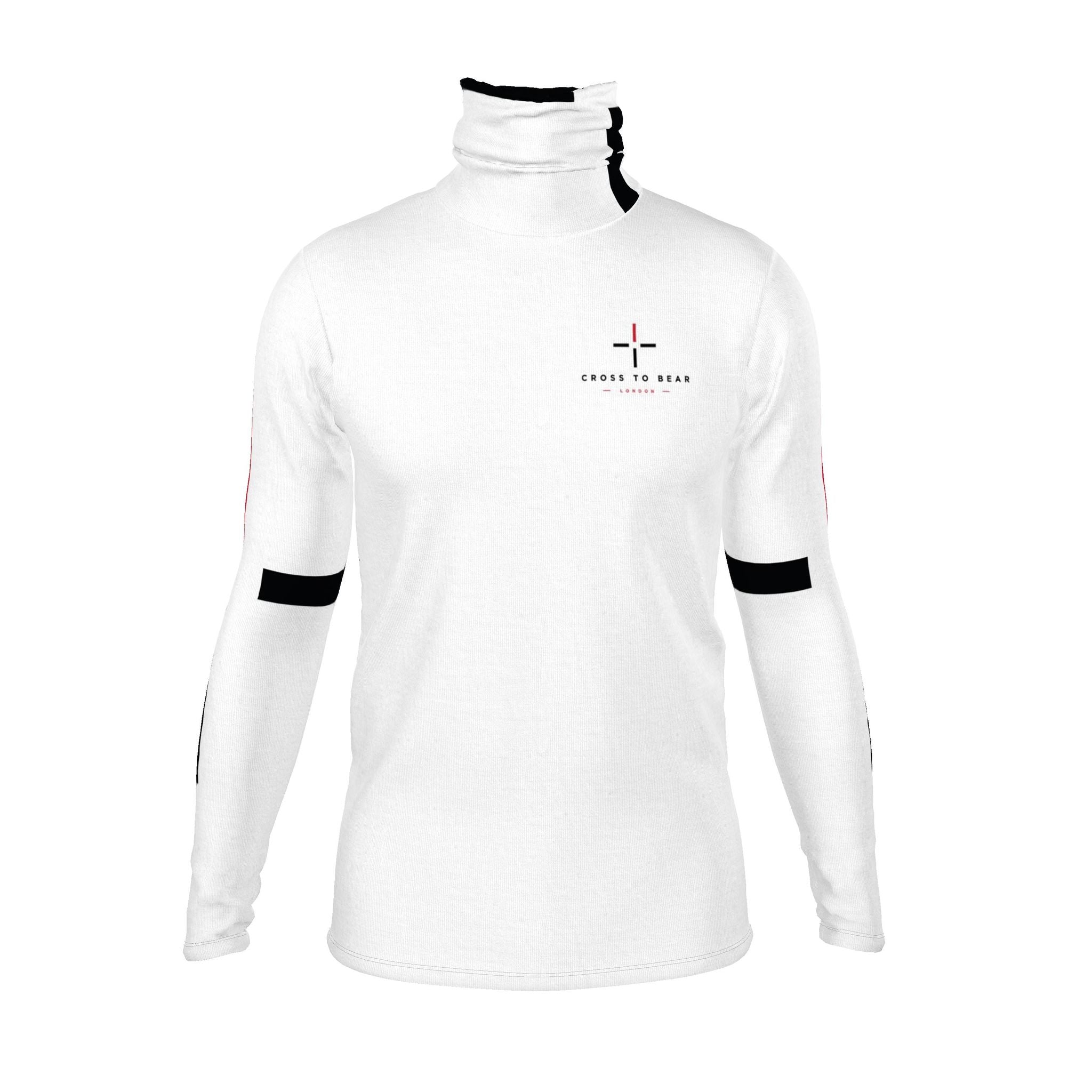 Mens slim fit roll neck
