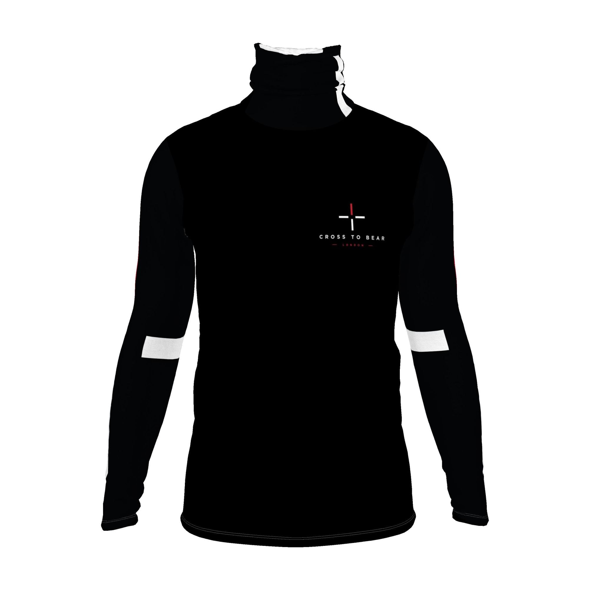 Mens slim fit roll neck