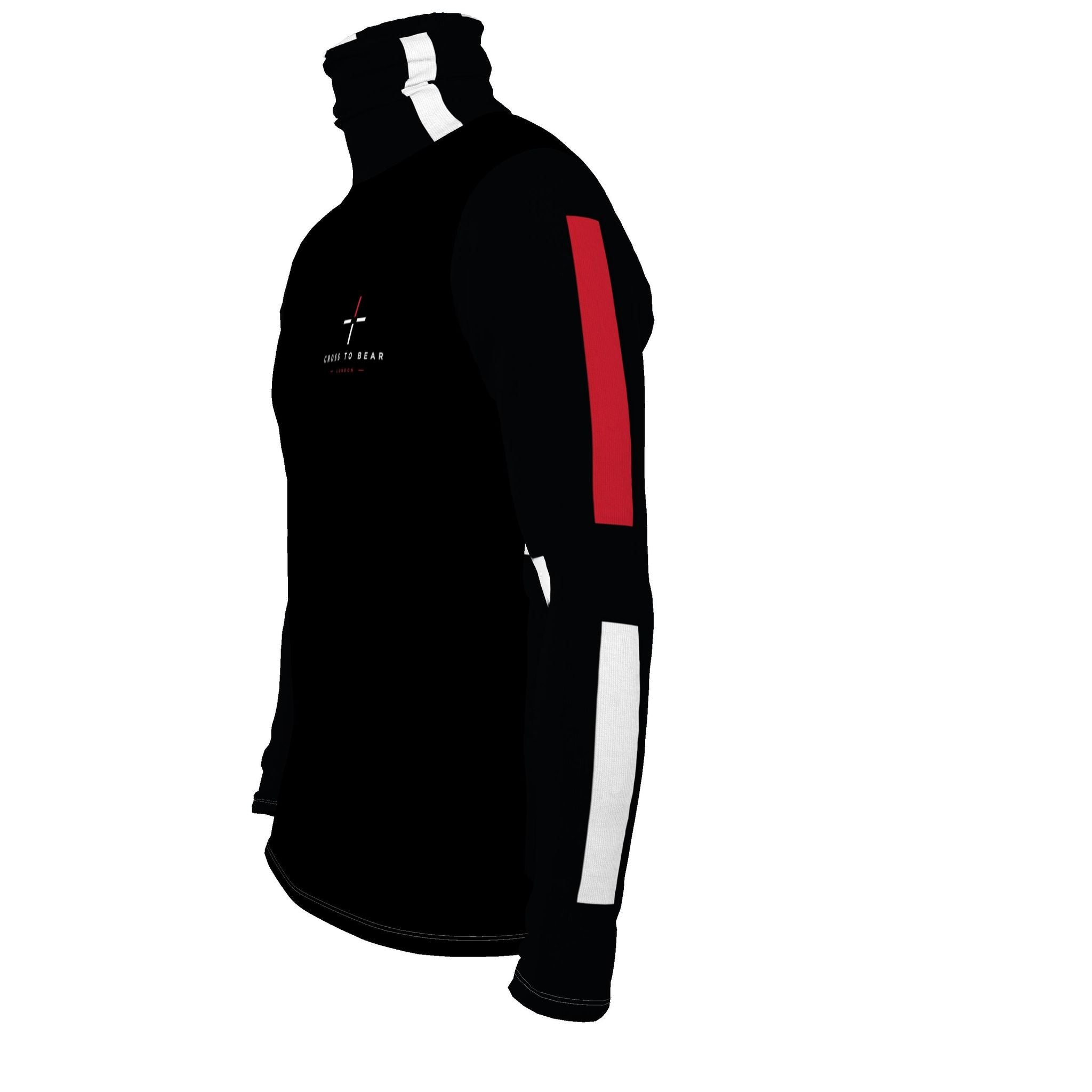 Mens slim fit roll neck