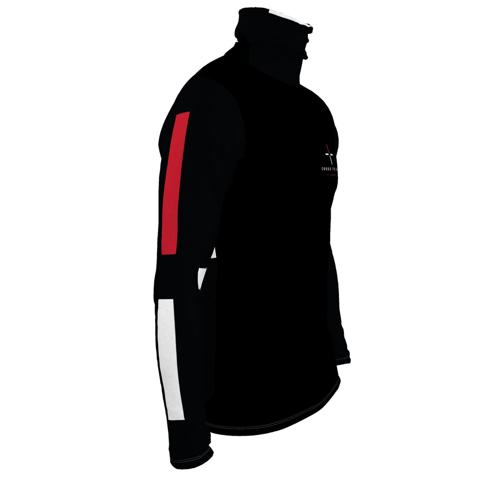 Mens slim fit roll neck