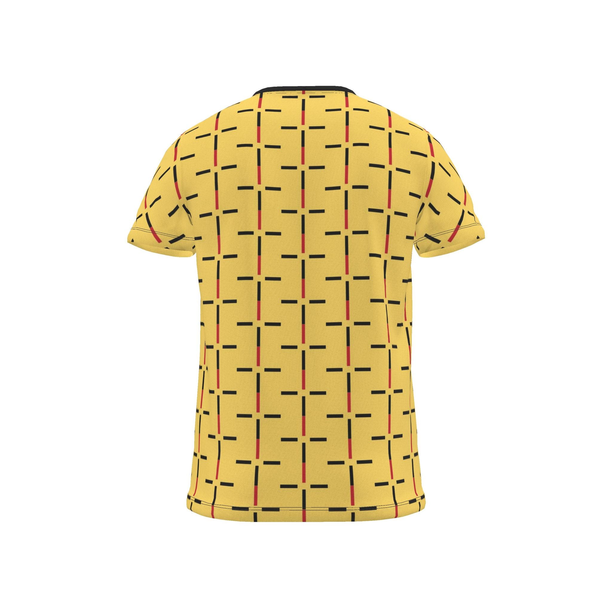 Cut And Sew All Over Print T Shirt