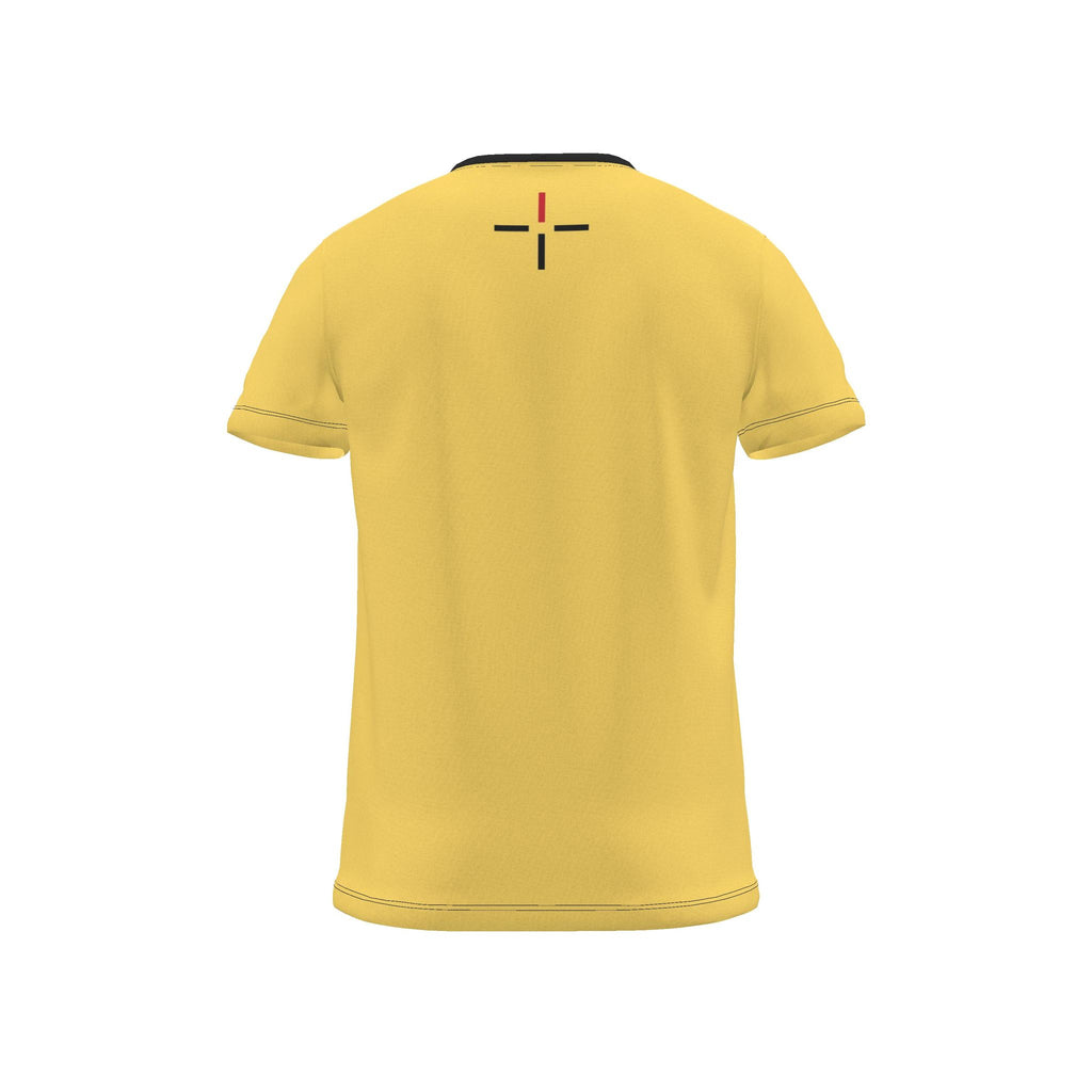 Cut And Sew All Over Print T Shirt