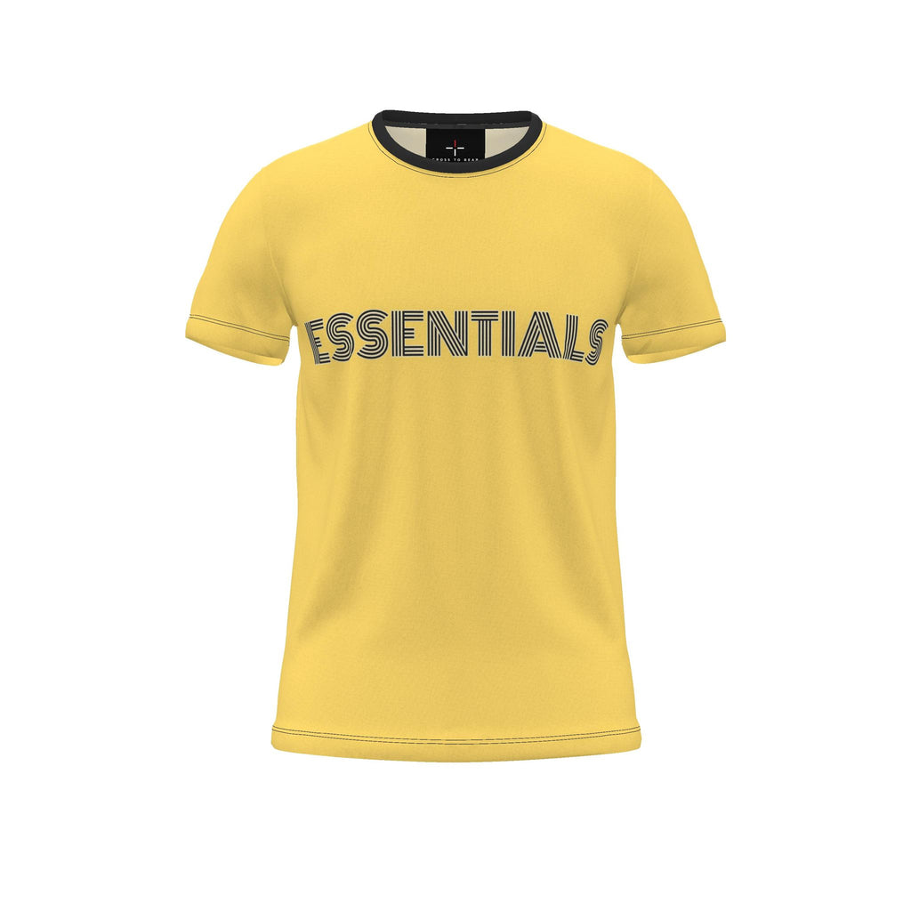 Cut And Sew All Over Print T Shirt