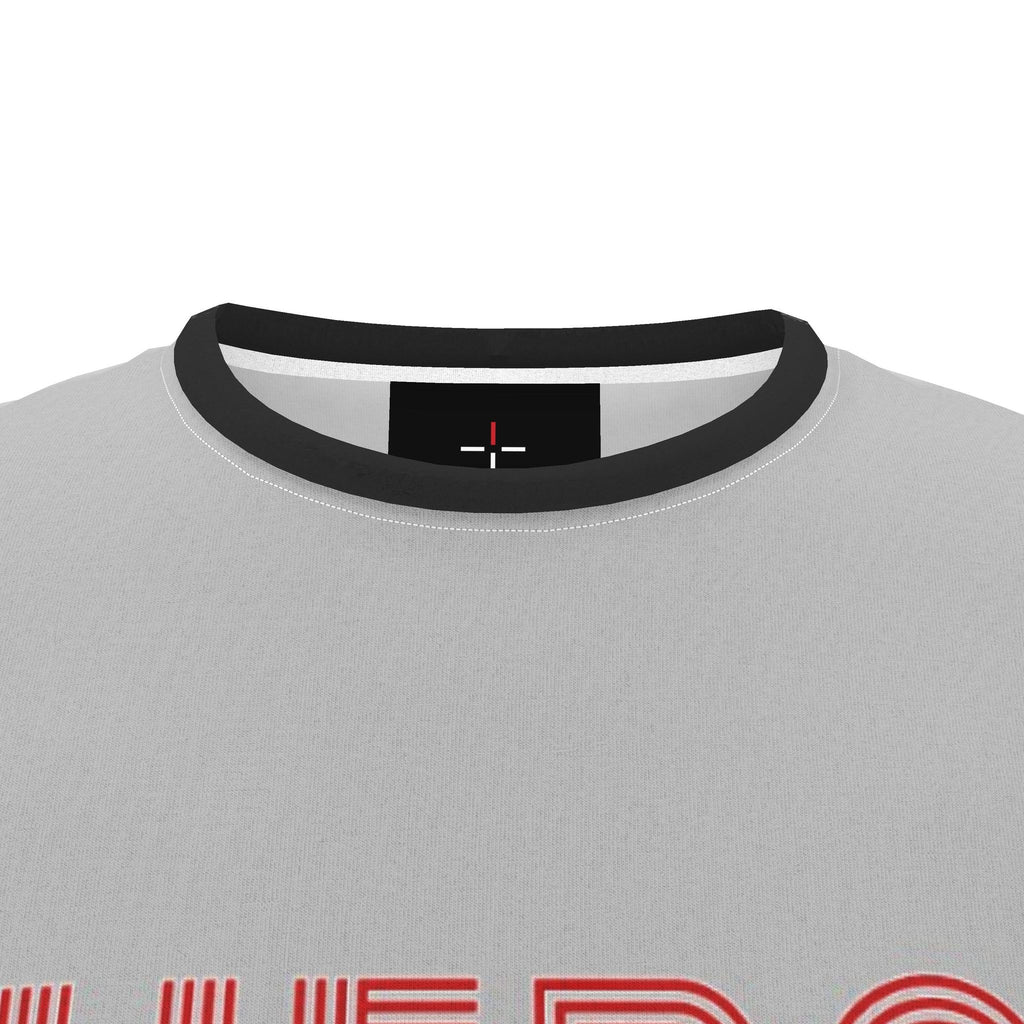 Cut And Sew All Over Print T Shirt