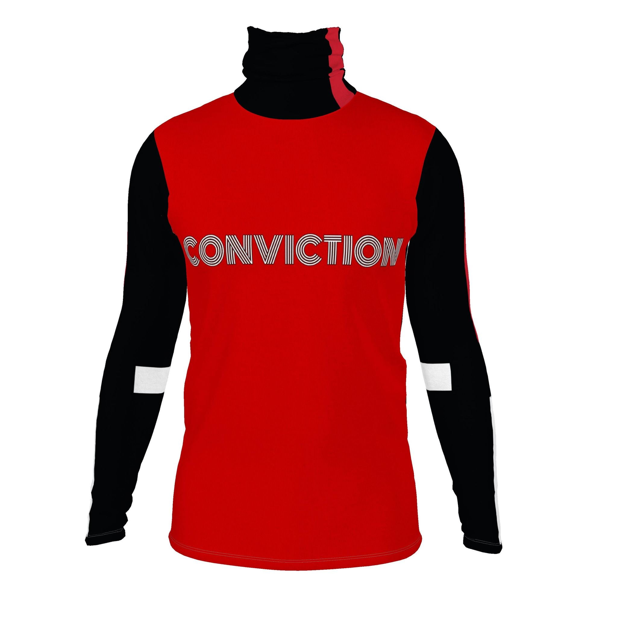 Mens slim fit roll neck